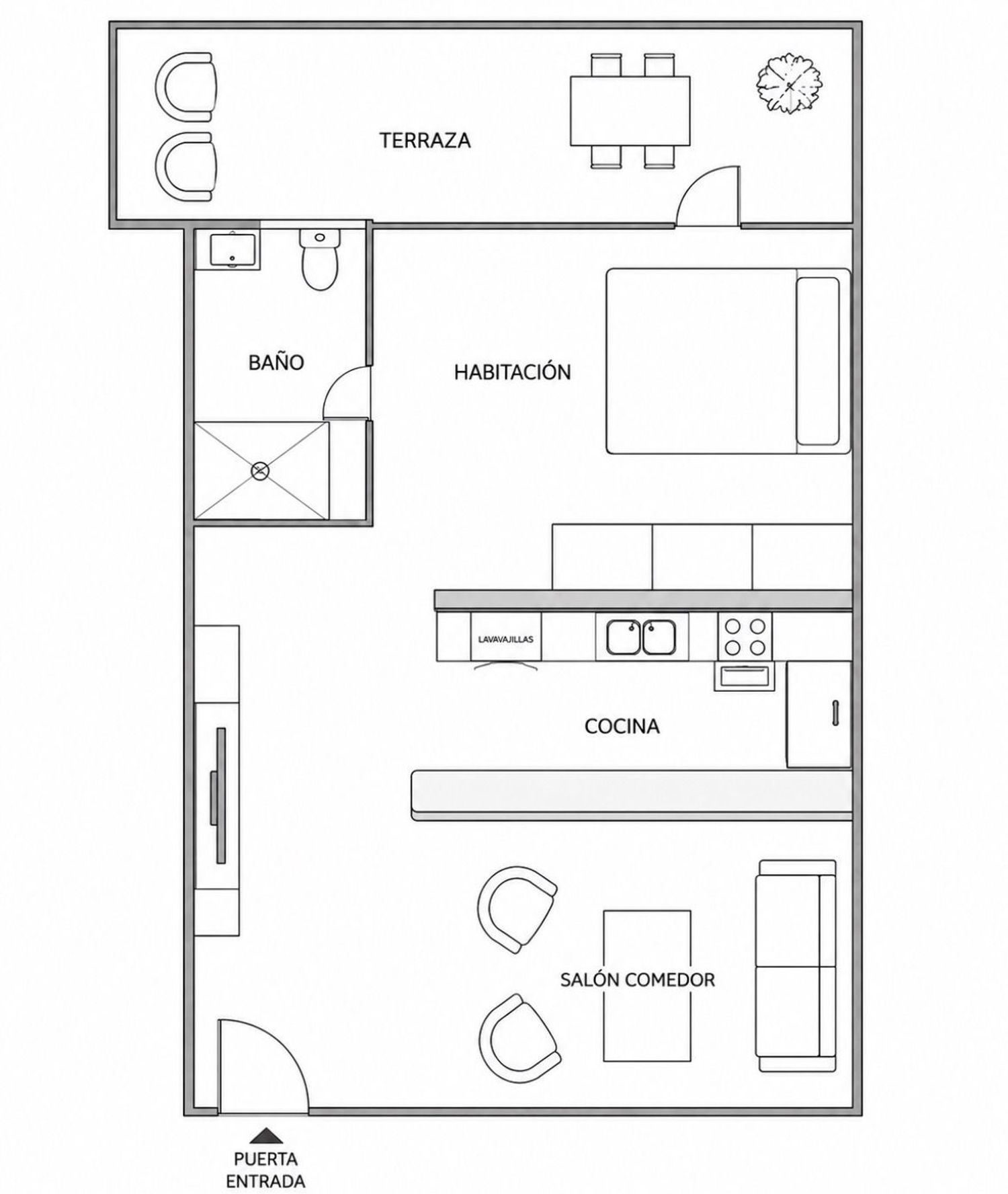 Estudio en Calle Duque Santo Mauro, 18, El Sardinero, El Sardinero - Foto 11