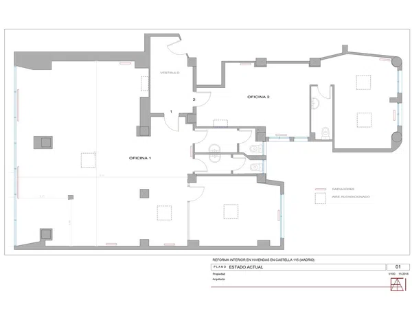 Piso en paseo de la Castellana, 115