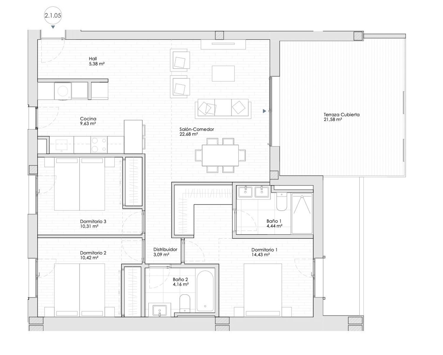 Piso en calle Huerta Nueva, 31 - Foto 6