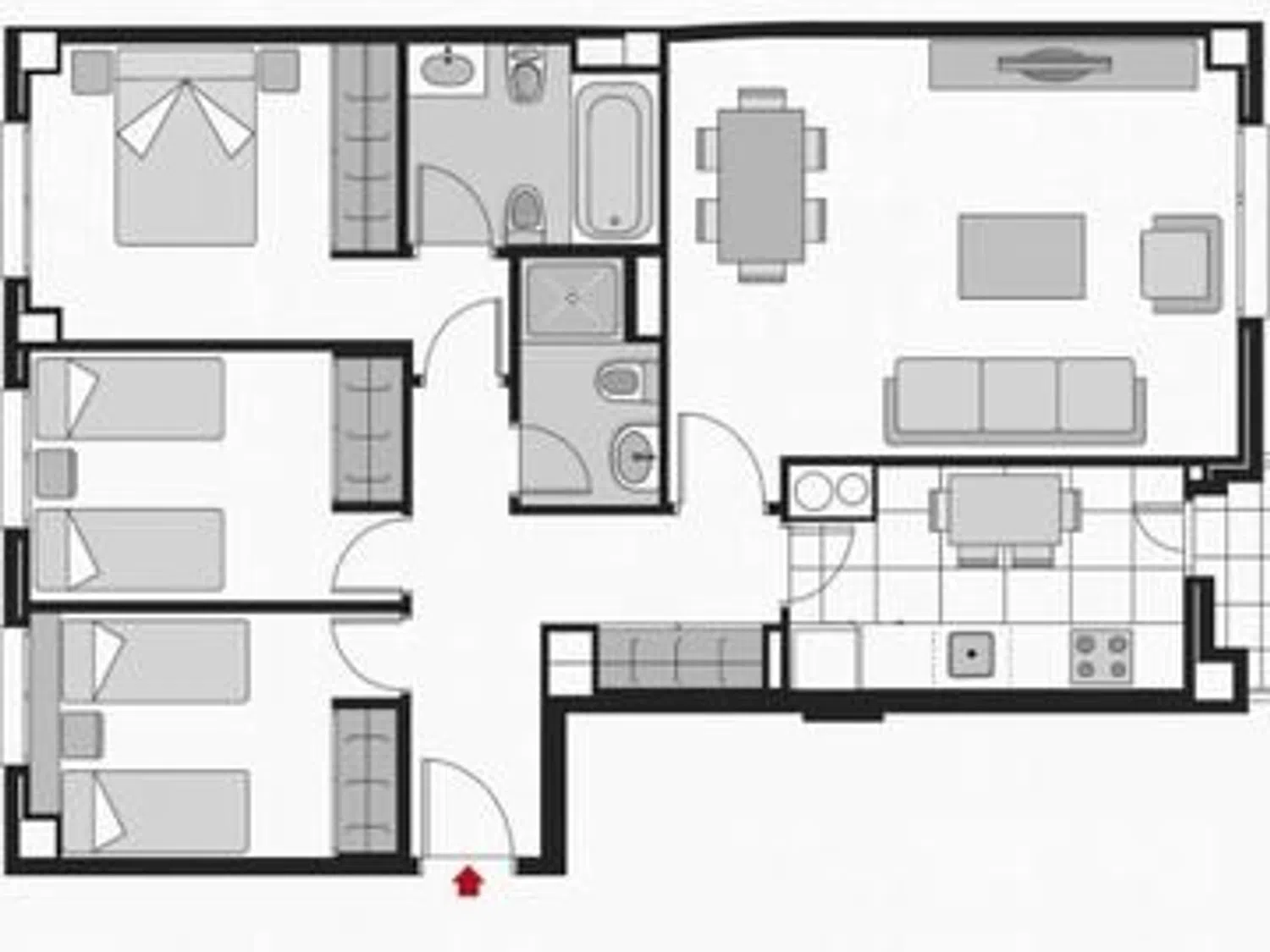 Piso en calle de María de las Mercedes de Borbón, 234 - Foto 18