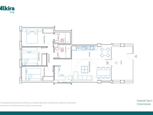 Piso en calle Alvaro Mutis, 2 - Foto 3