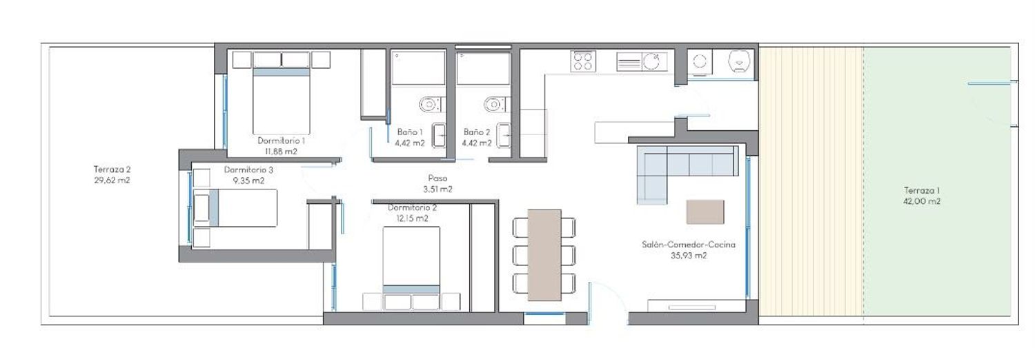 Piso en Polígono Alfarella.Sector 12, 101, Balcón de Finestrat-Terra Marina, Balcón de Finestrat-Terra Marina - Foto 18