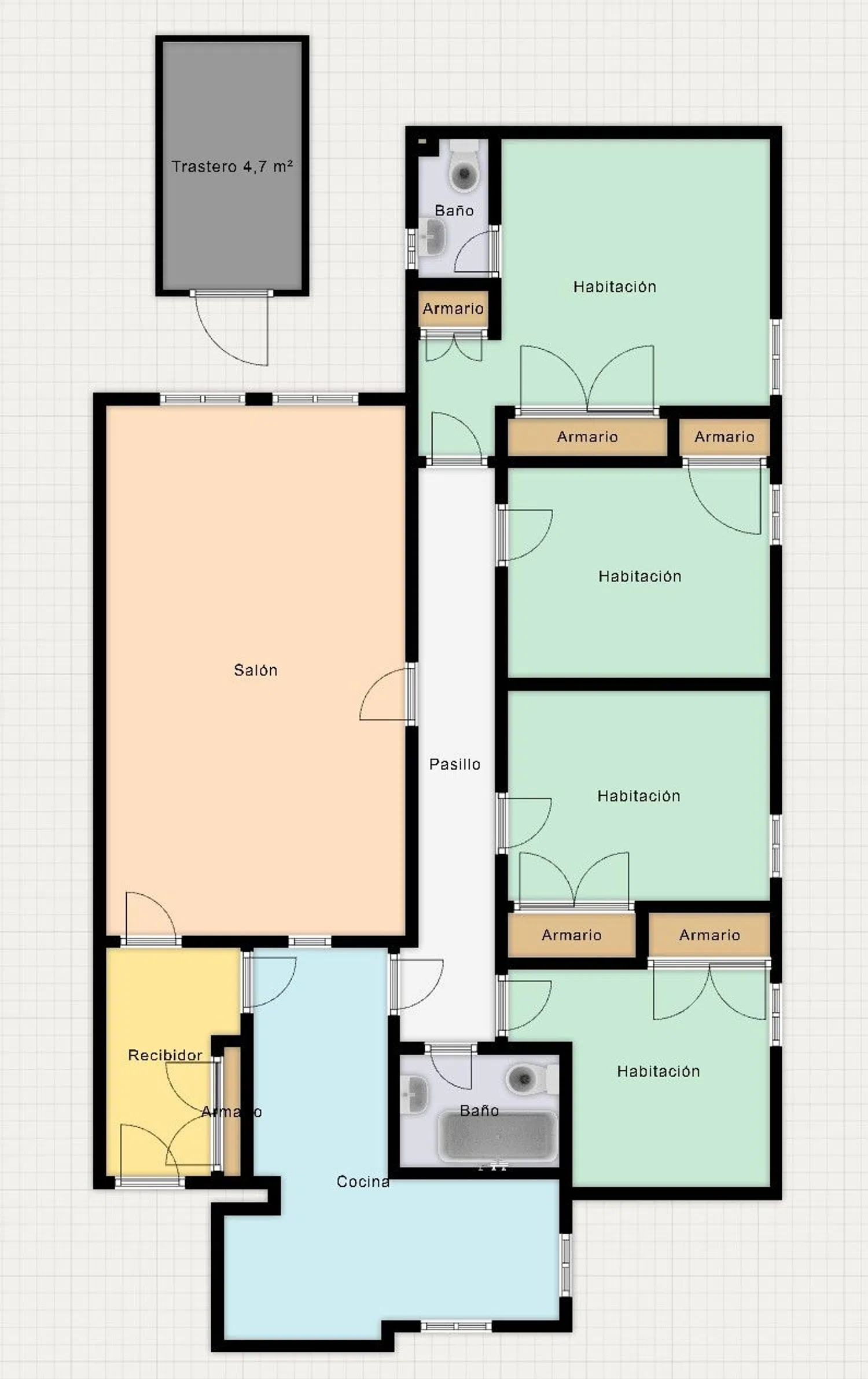 Piso en calle de Arcos de Jalón, 16 - Foto 1