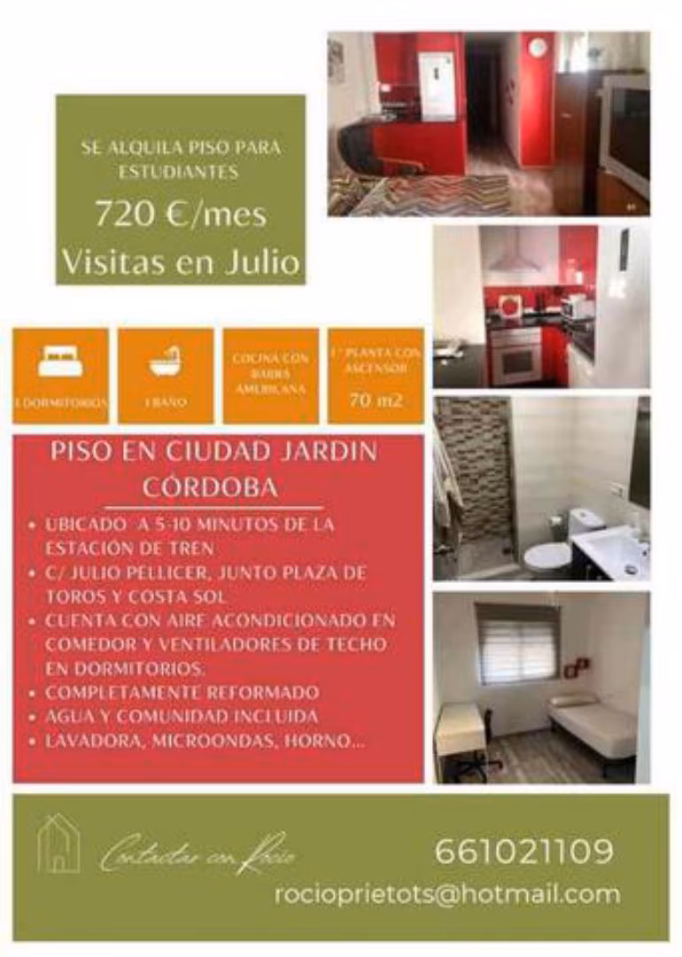 Piso en Ciudad Jardín