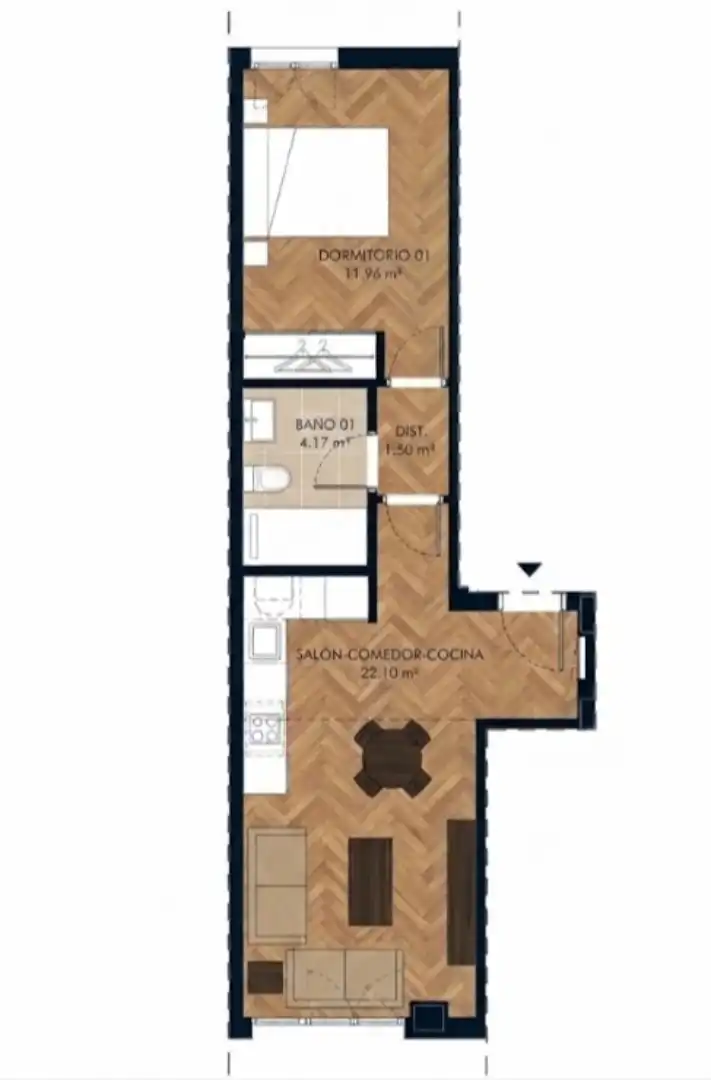 Apartamento en  Calle Diego de Riaño 1 - Foto 2
