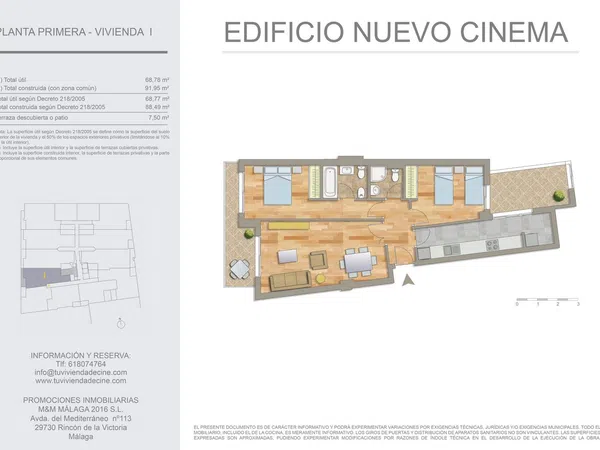 Piso en calle Cinema, 8