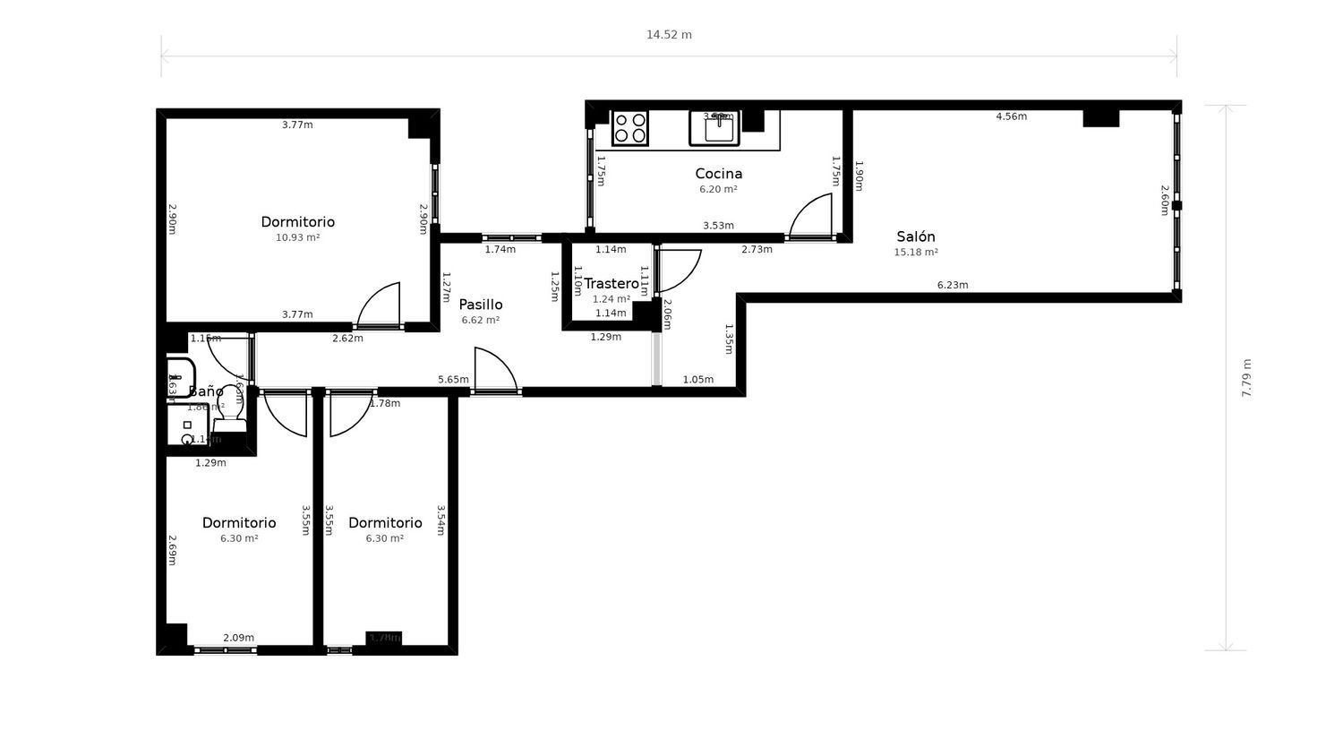 Piso en Barrio Camino Viejo de Málaga - Foto 26