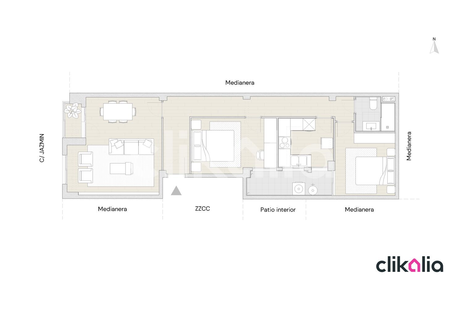 Piso en calle Jazmín - Foto 31