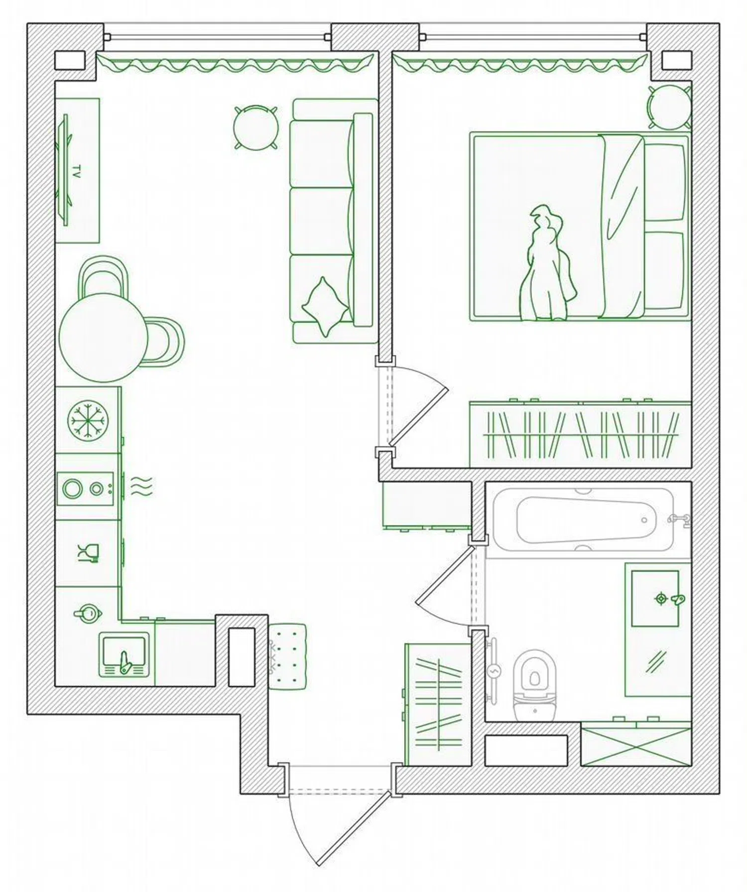 Piso en calle dels Madrazo, 96 - Foto 16