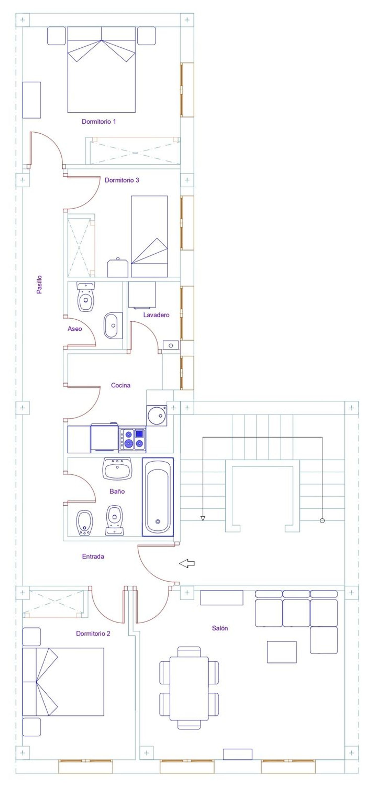 Piso en calle Juan de Herrera, 34