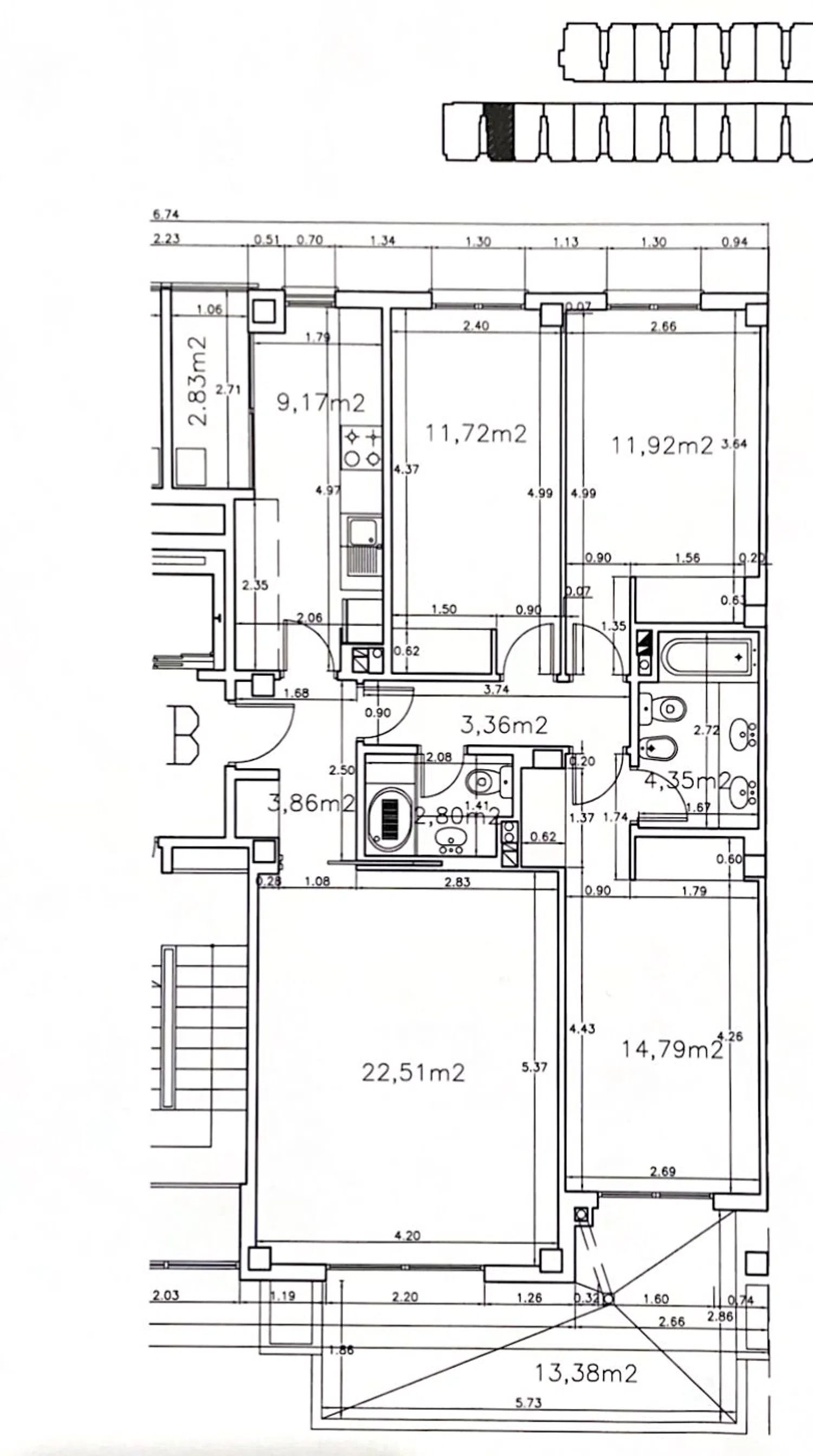 Piso en calle Mercedes Formica, 1 - Foto 18