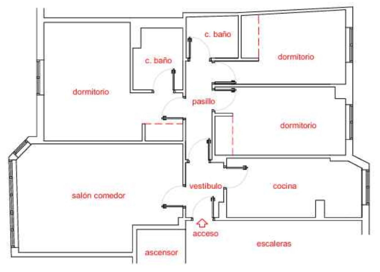 Piso en Calle Juan Sebastián Elcano, 16, Monte Alto - Zalaeta - Atocha, Monte Alto - Zalaeta - Atocha - Foto 20