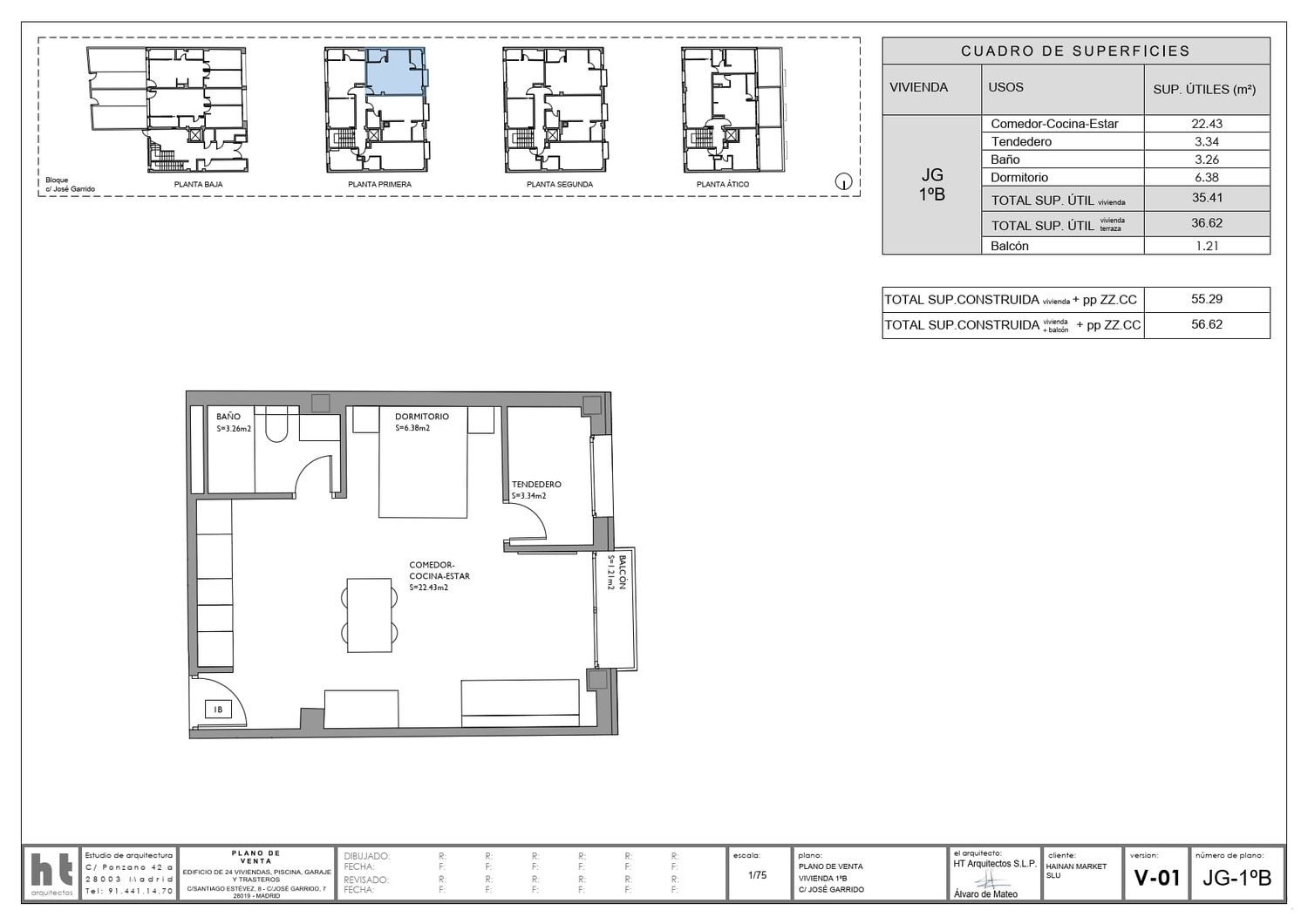 Estudio en Calle José Garrido, 7, San Isidro - Foto 29