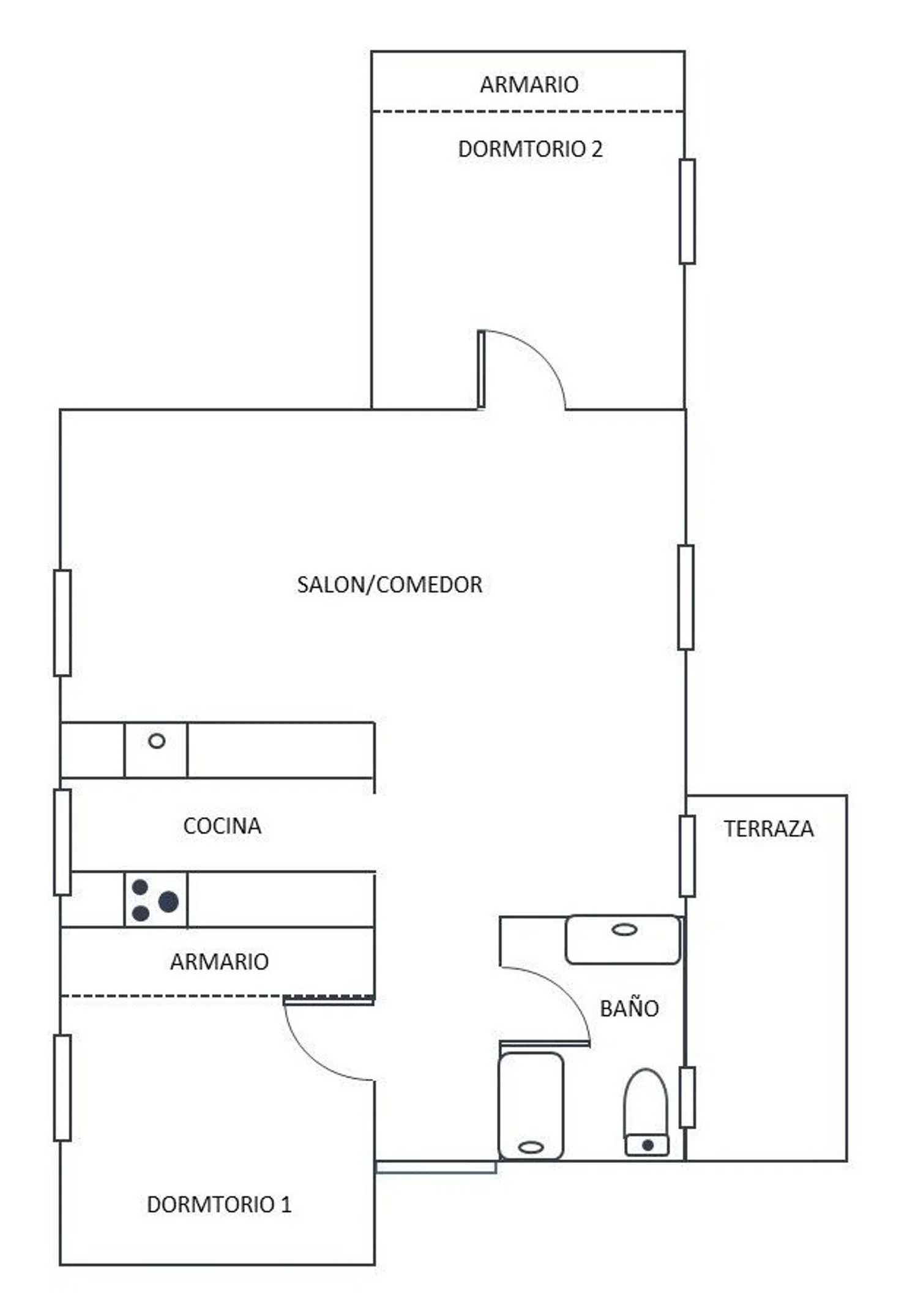 Piso en calle Cerro Bermejo, 10 - Foto 1