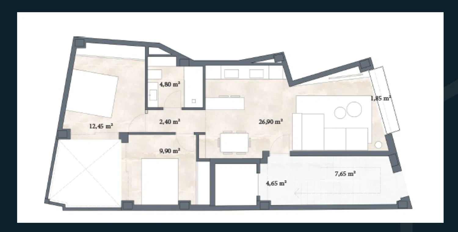 Piso en calle Jinetes, 23 - Foto 12