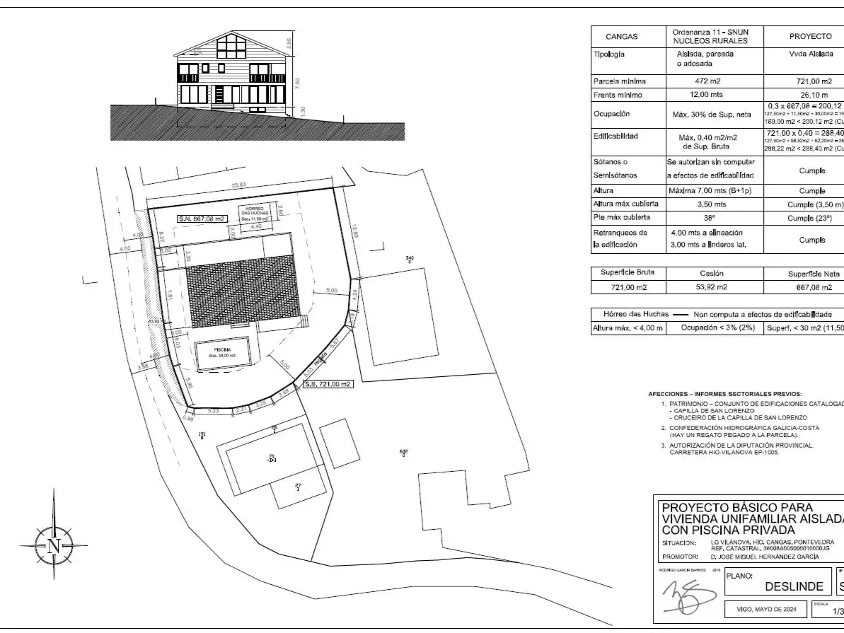 Terreno Residencial en  Rúa Estrada de Vilanova 24 - Foto 5