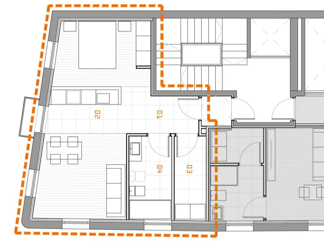 Piso en  Rúa López de Neira 5 - Foto 1
