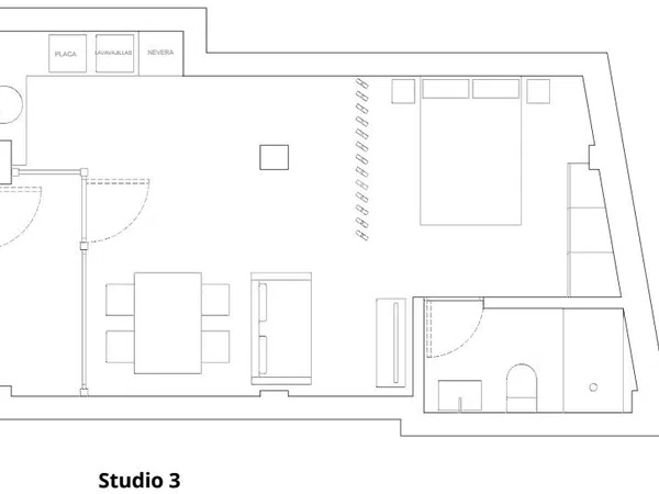 Estudio en Barrio Sant Marcellí - Foto 6