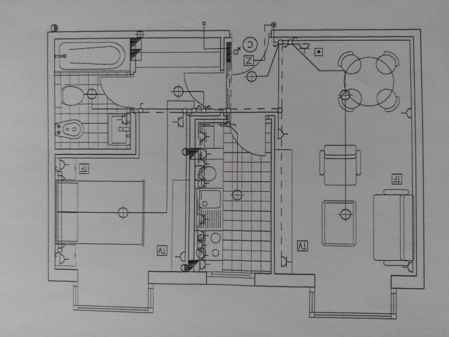 Piso en Barrio Cruz Roja - Capuchinos - Foto 1