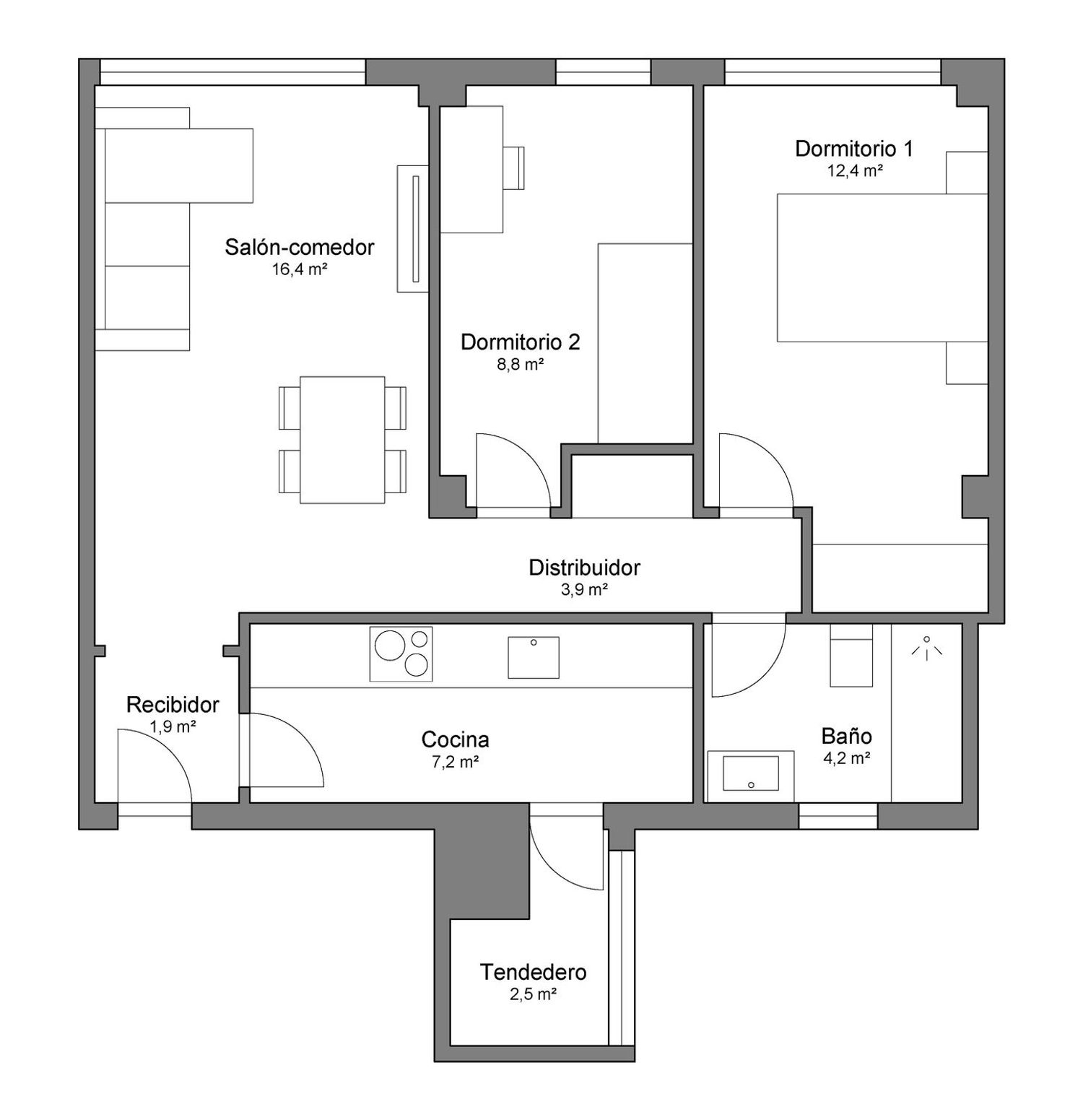 Piso en calle del Jacinto, 5 - Foto 17