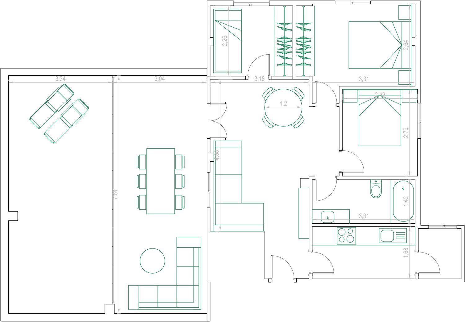 Ático en avenida Cristóbal Sanz, 73 - Foto 22