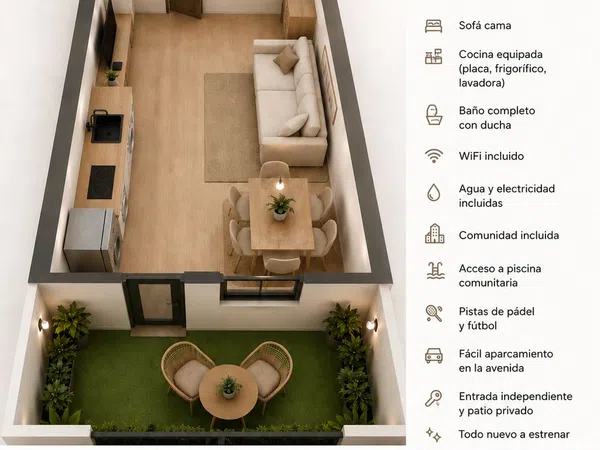 Estudio en Calle Monterrey, 15, Oromana, Oromana - Foto 1
