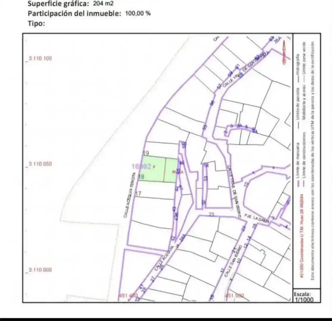 Terreno Residencial en  Calle Acequia 24 - Foto 2