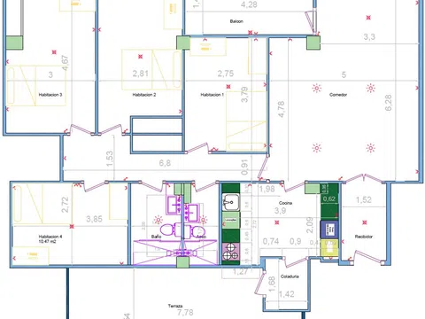 Piso en plaza de París, 1