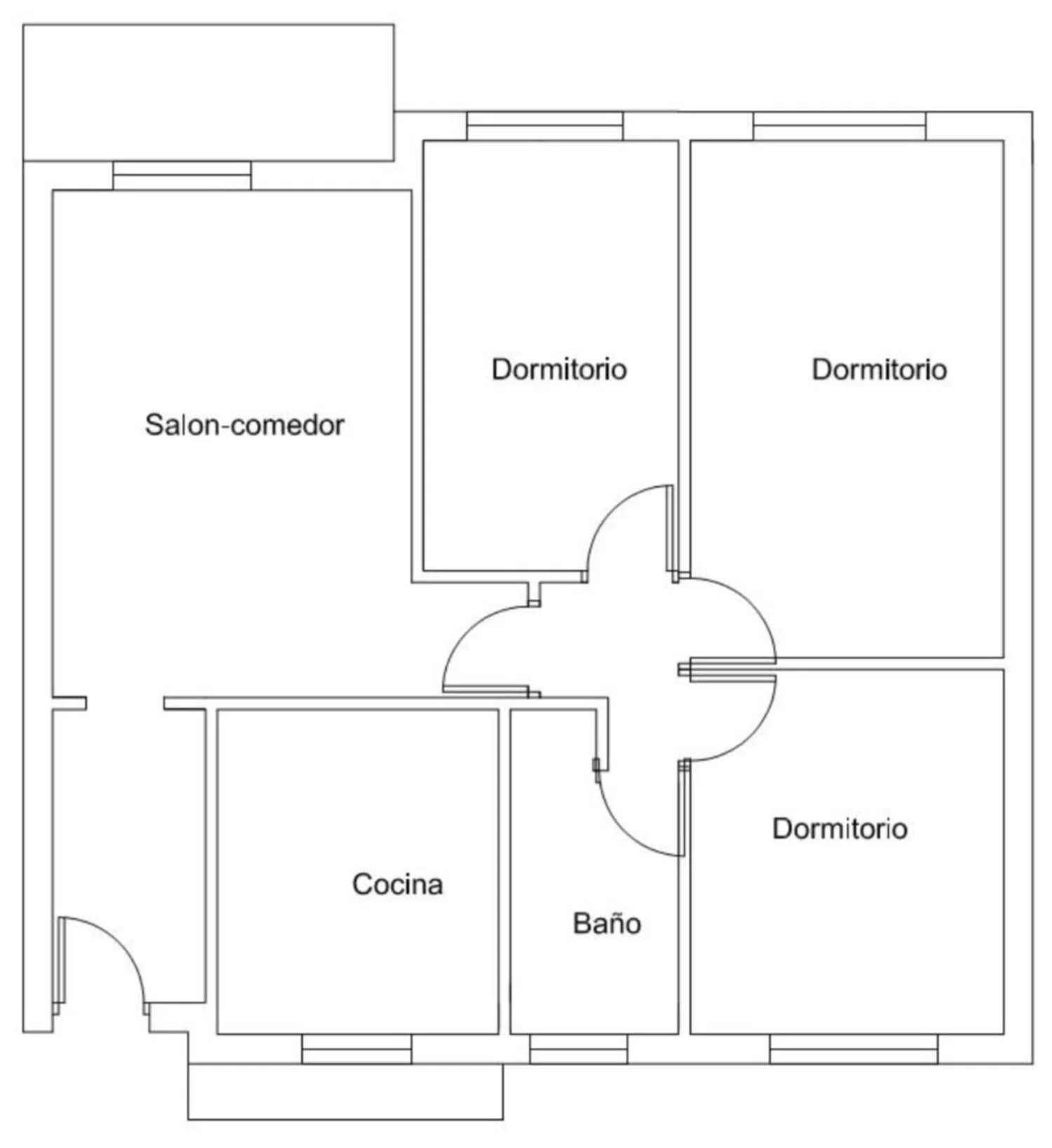 Piso en calle de Sant Vicent Màrtir, 240 - Foto 8