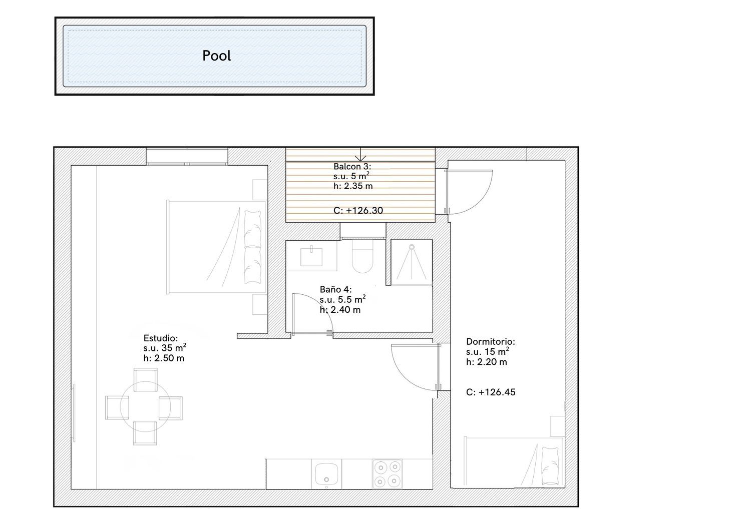 Estudio en Calvià pueblo - Foto 7